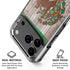 Mexican Flag Dark Wood iPhone 18 Pro Clear Case