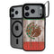 Mexican Flag Dark Wood iPhone 18 Pro Max Kickstand Case
