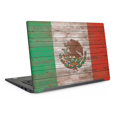 Mexican Flag Dark Wood Dell Latitude Skin