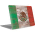 Mexican Flag Dark Wood Apple MacBook Air Skin