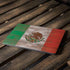 Mexican Flag Dark Wood Apple MacBook Air Skin