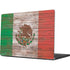 Mexican Flag Dark Wood Apple MacBook Pro 14-inch Skin