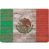 Mexican Flag Dark Wood MacBook Skins