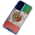 Mexican Flag Dark Wood Moto G 5G (2024) Clear Case