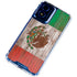 Mexican Flag Dark Wood Moto G Play 4G (2024) Clear Case