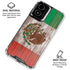 Mexican Flag Dark Wood Moto G Power 5G (2024) Clear Case