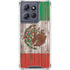 Mexican Flag Dark Wood Moto G Power 5G (2025) Clear Case