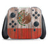 Mexican Flag Dark Wood Nintendo Skins