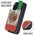 Mexican Flag Dark Wood Otterbox Defender iPhone Skin