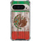 Mexican Flag Dark Wood Pixel 9/9 Pro Clear Case