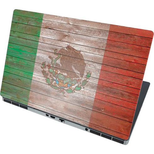 Mexican Flag Dark Wood Dell Precision Skin