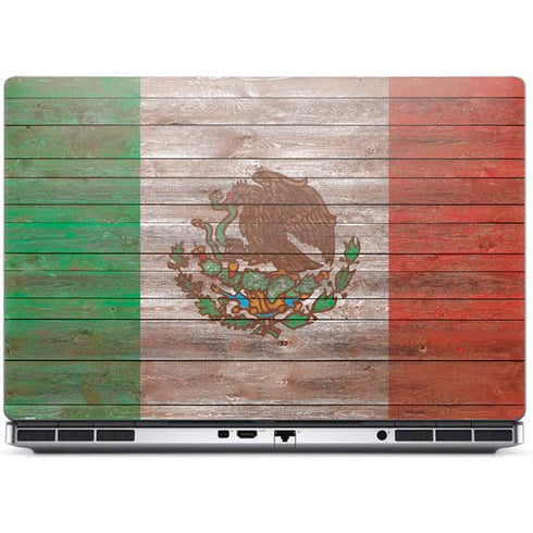 Mexican Flag Dark Wood Dell Precision Skin