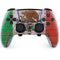 Mexican Flag Dark Wood PS5 DualSense Edge Pro Controller Skin