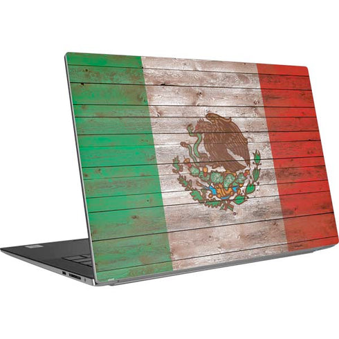 Mexican Flag Dark Wood Dell XPS Skin