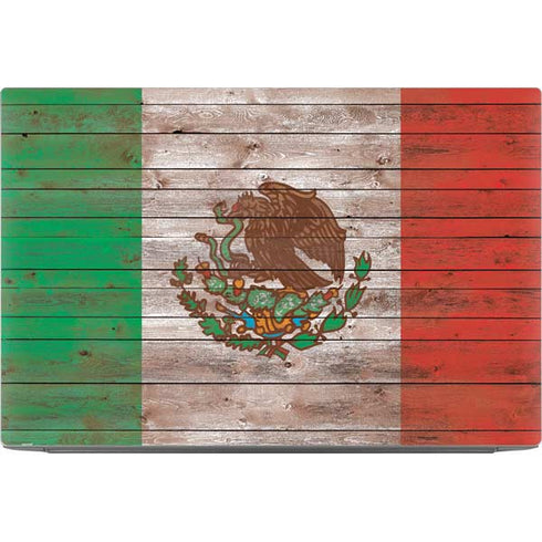 Mexican Flag Dark Wood Dell XPS Skin