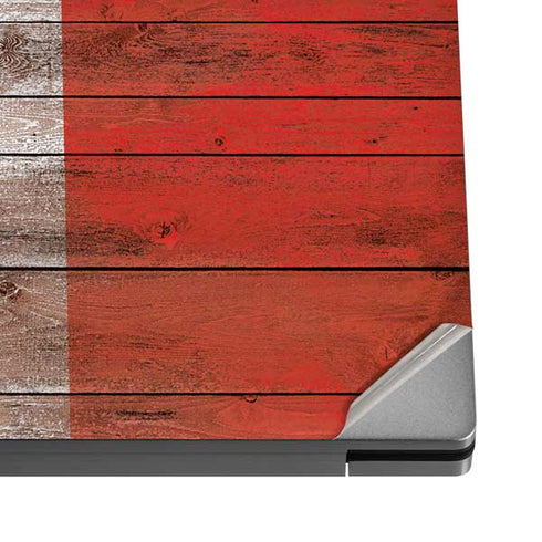 Mexican Flag Dark Wood Dell XPS Skin