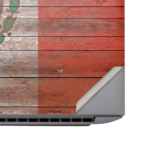 Mexican Flag Dark Wood HP ZBook Fury 16 G10 Skin