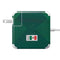 Mexico Soccer Flag 85W Power Adapter (15 and 17 inch MacBook Pro Charger) Skin