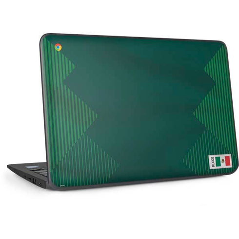 Mexico Soccer Flag HP Chromebook Skin