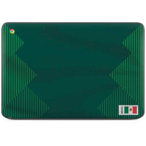 Mexico Soccer Flag HP Chromebook Skin