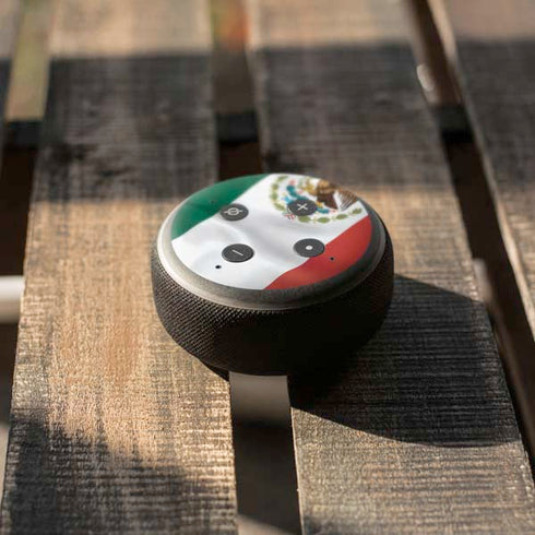 Mexico Flag Amazon Echo Dot Skin
