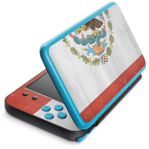 Mexico Flag Distressed Nintendo Skins