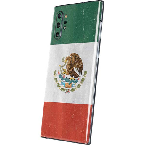 Mexico Flag Distressed Galaxy Note 10 Plus Skin