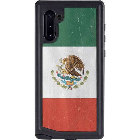 Mexico Flag Distressed Galaxy Cases
