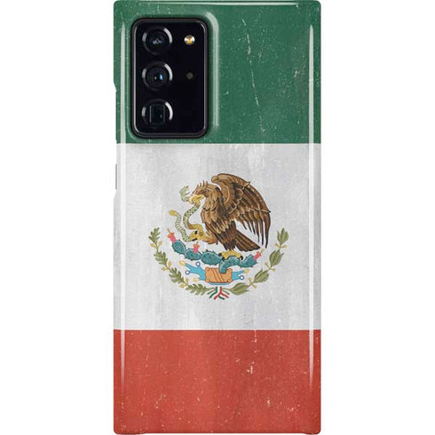 Mexico Flag Distressed Galaxy Cases