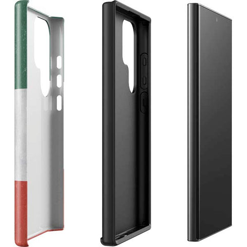 Mexico Flag Distressed Galaxy S23 Ultra Pro Case