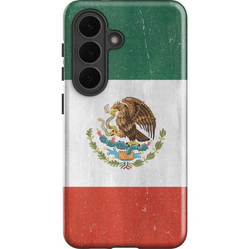 Mexico Flag Distressed Galaxy S26 Impact Case