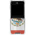 Mexico Flag Distressed Galaxy Z Flip6 Clear Case