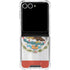 Mexico Flag Distressed Galaxy Z Flip7 Clear Case