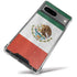 Mexico Flag Distressed Google Pixel 8a Clear Case
