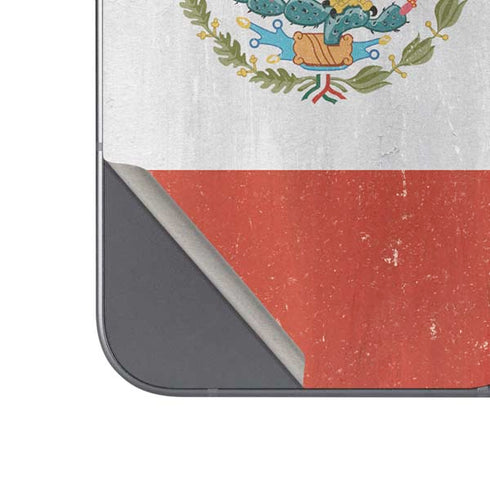 Mexico Flag Distressed Google Pixel 9 Pro Fold Skin