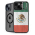 Mexico Flag Distressed iPhone 13 Kickstand Case