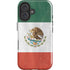 Mexico Flag Distressed iPhone 16 Impact Case