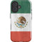 Mexico Flag Distressed iPhone 16 Plus Impact Case