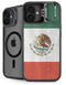 Mexico Flag Distressed iPhone 16 Plus Kickstand Case