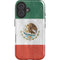 Mexico Flag Distressed iPhone 16 Plus Magsafe Impact Case