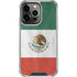 Mexico Flag Distressed iPhone 16 Pro Clear Case