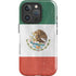Mexico Flag Distressed iPhone 16 Pro Max Impact Case