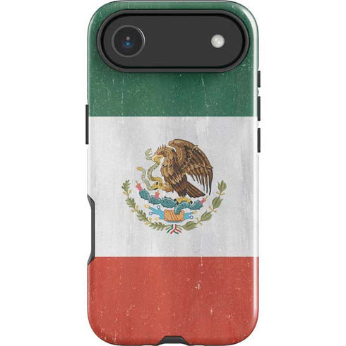 Mexico Flag Distressed iPhone 17 Air Impact Case