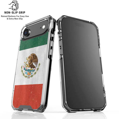 Mexico Flag Distressed iPhone 17 Air MagSafe Case