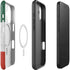 Mexico Flag Distressed iPhone 17 Magsafe Impact Case