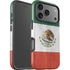 Mexico Flag Distressed iPhone 17 Pro Impact Case