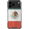 Mexico Flag Distressed iPhone 17 Pro Max Clear Case
