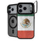 Mexico Flag Distressed iPhone 18 Pro Kickstand Case