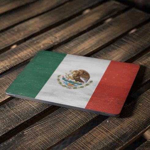 Mexico Flag Distressed Apple MacBook Air Skin