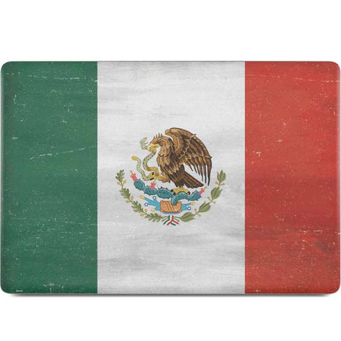 Mexico Flag Distressed MacBook Skins